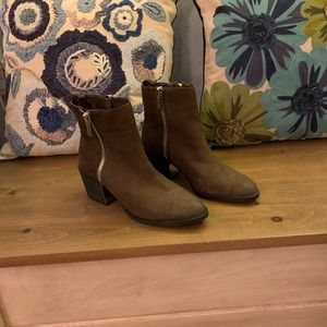 Vince Camuto suede booties